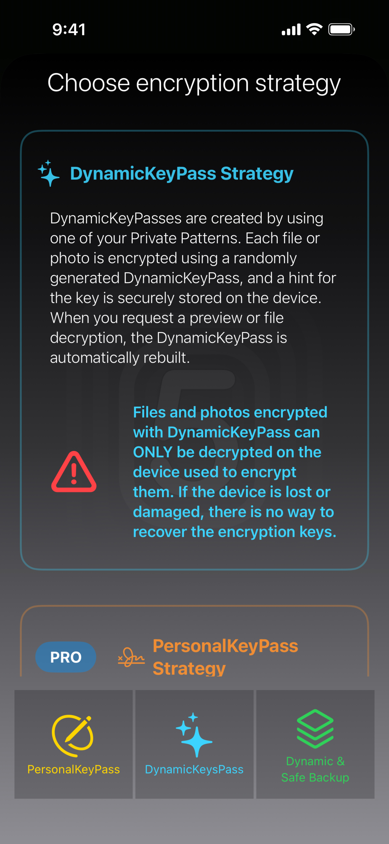 FiveBoxes Keys keeps your data safer